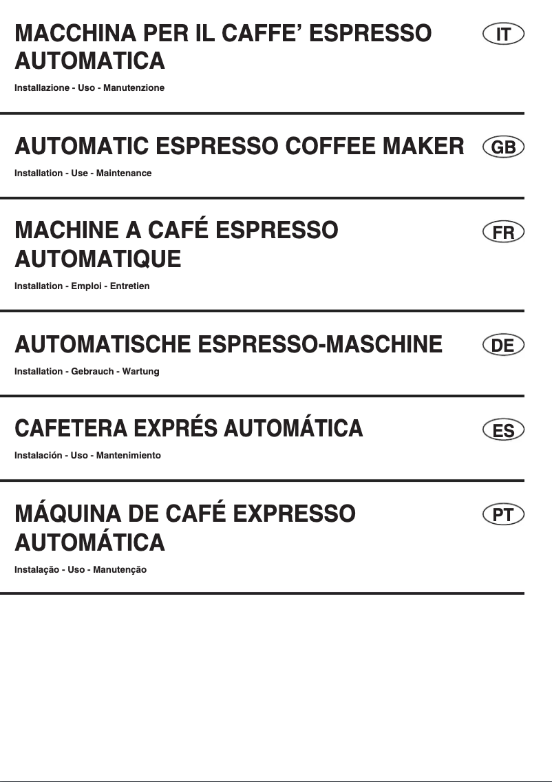 Image de la première page du manuel de l'appareil ILEM45X
