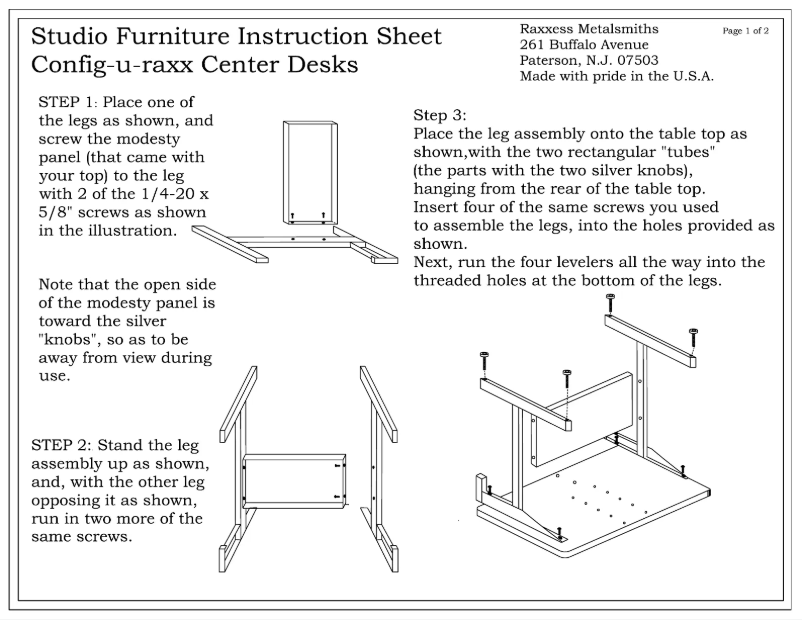 Page 1 de la notice Manuel utilisateur Chief SCD-36B