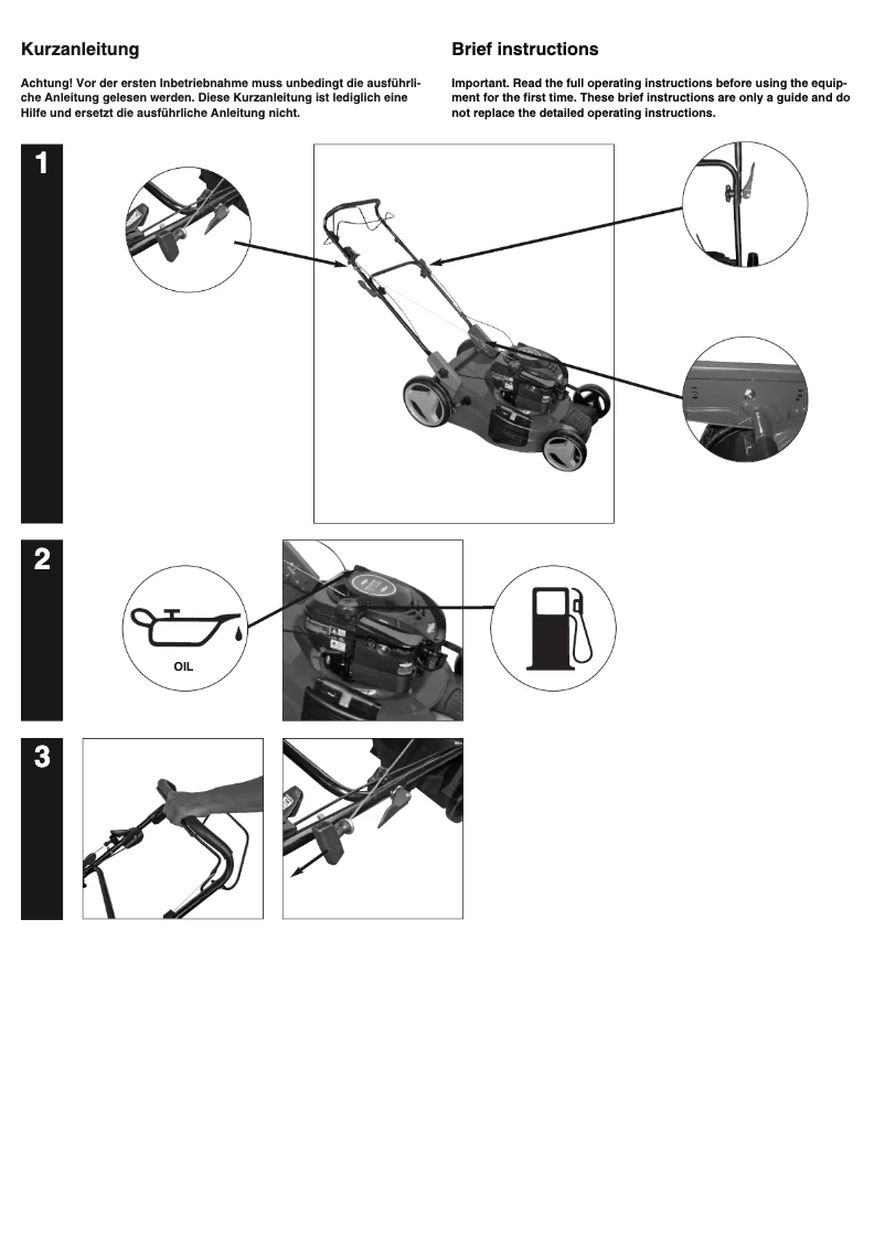 Page n°1 - Manuel utilisateur Einhell RG-PM 51 S B&S