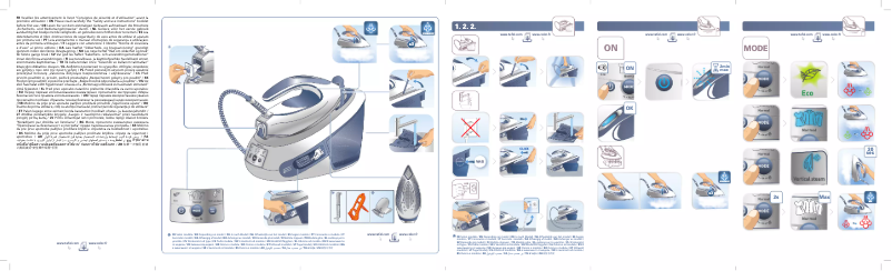 Image de la première page du manuel de l'appareil Express Anti-Calc SV8053C0