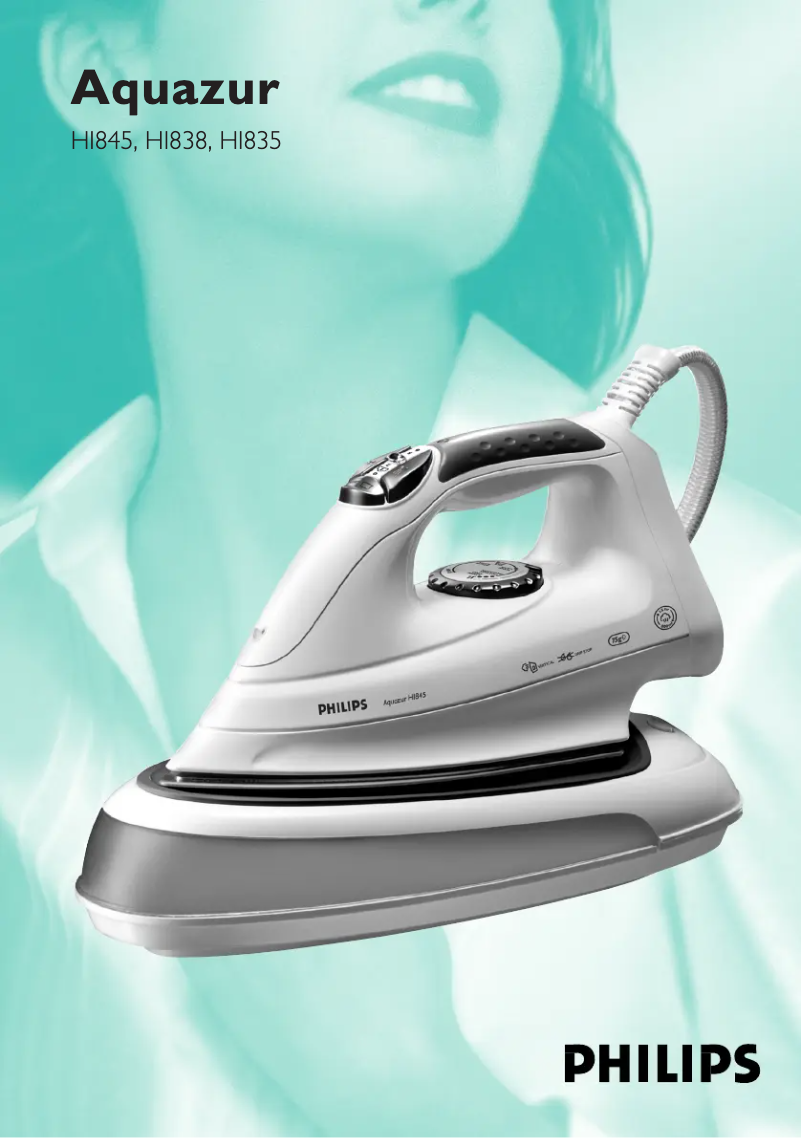 Image de la première page du manuel de l'appareil Azur Excel Plus HI835