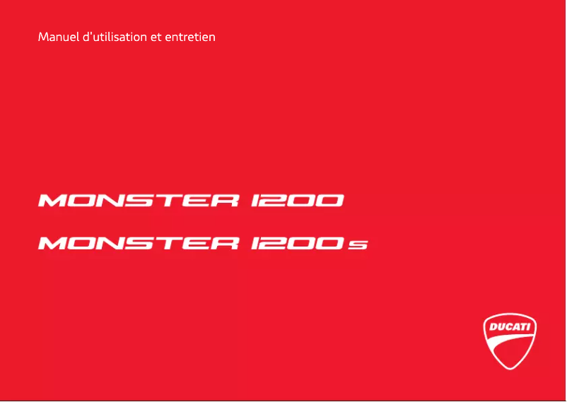 Image de la première page du manuel de l'appareil Monster 1200 (2020)