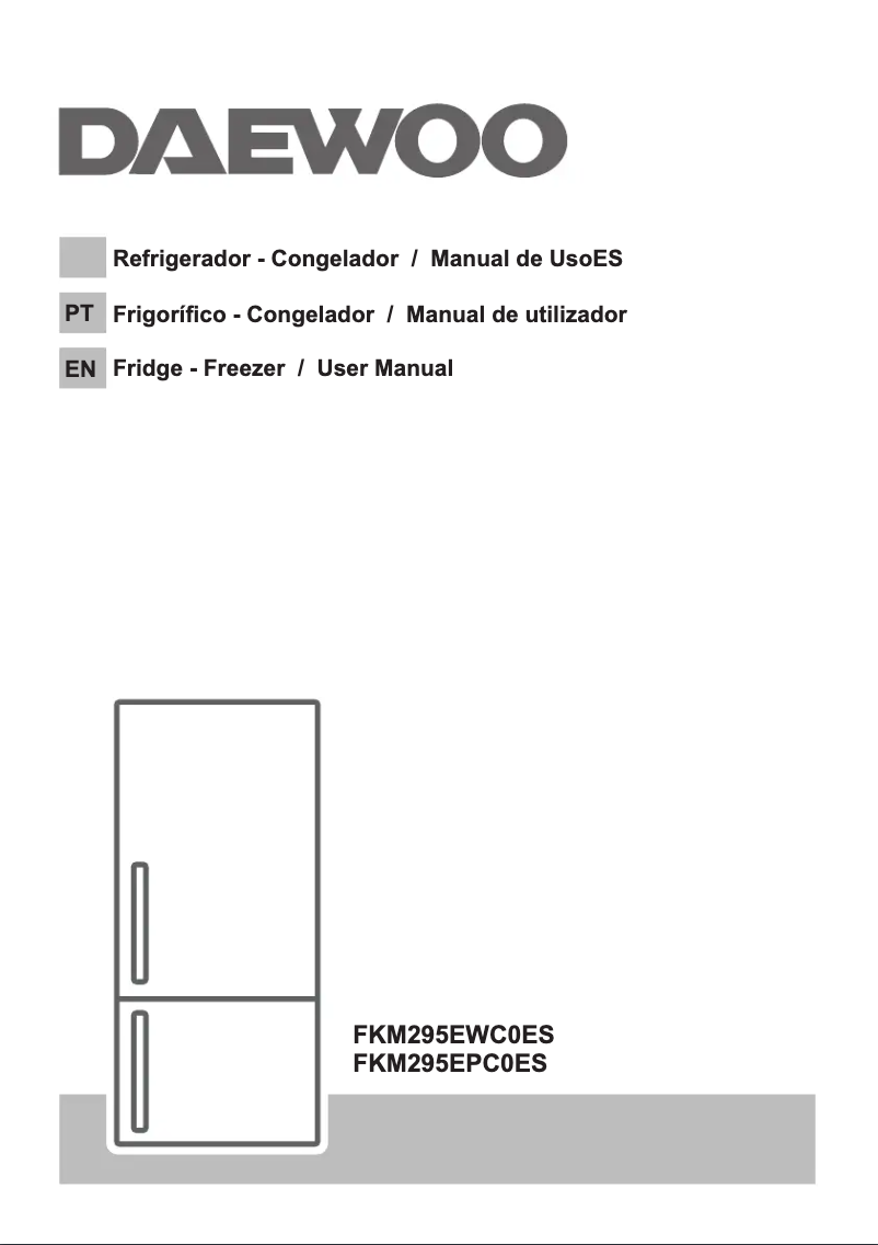 Page n°1 - Manuel utilisateur Daewoo FKM295EWC1ES