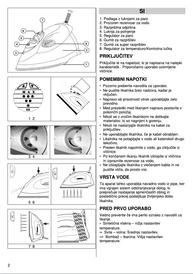 Image de la première page du manuel de l'appareil SIT2200CAL