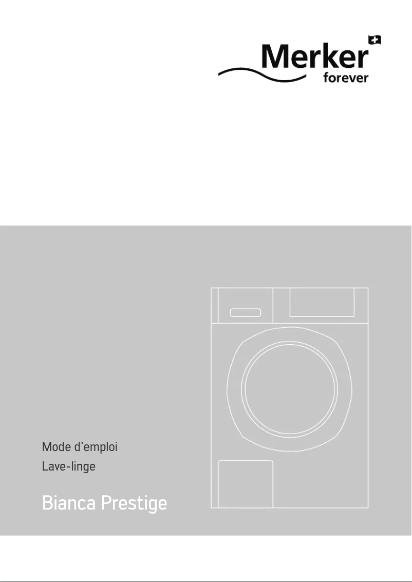 Page 1 de la notice Manuel utilisateur Merker Bianca Prestige