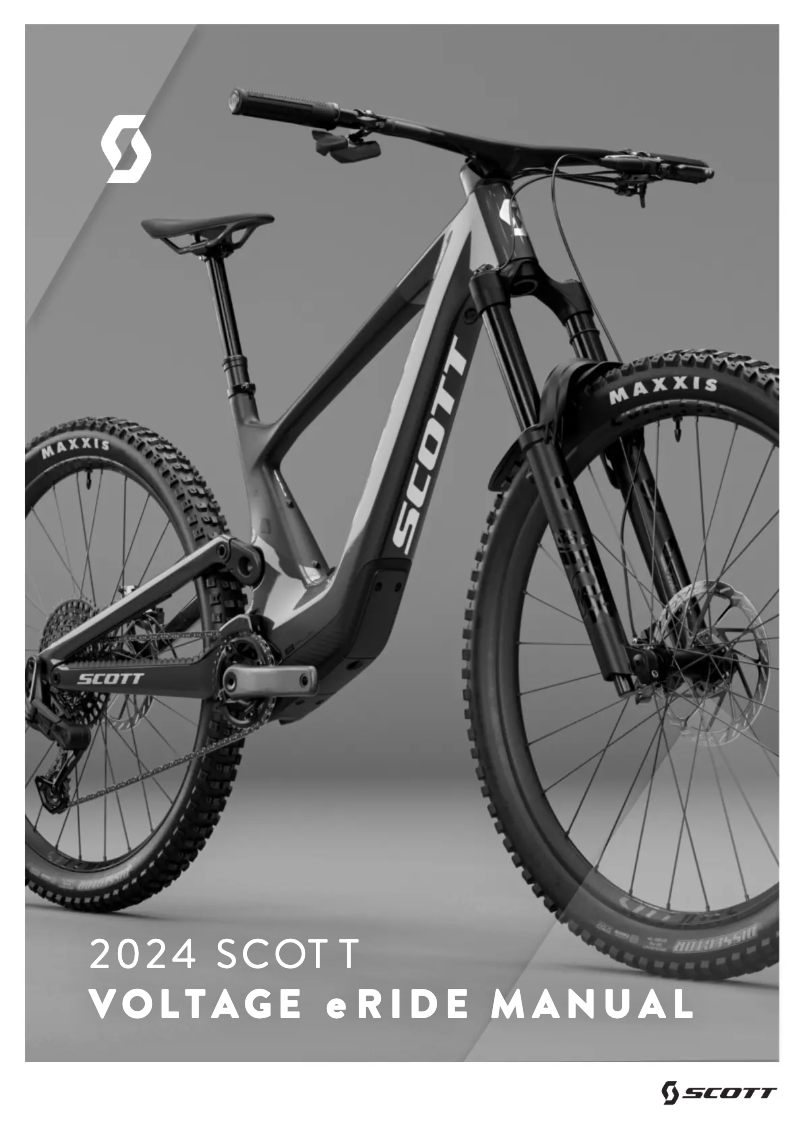 Image de la première page du manuel de l'appareil Voltage eRIDE 900