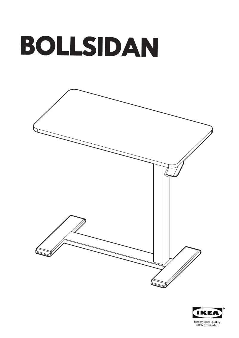 Page 1 de la notice Manuel utilisateur Ikea BOLLSIDAN 105.743.71