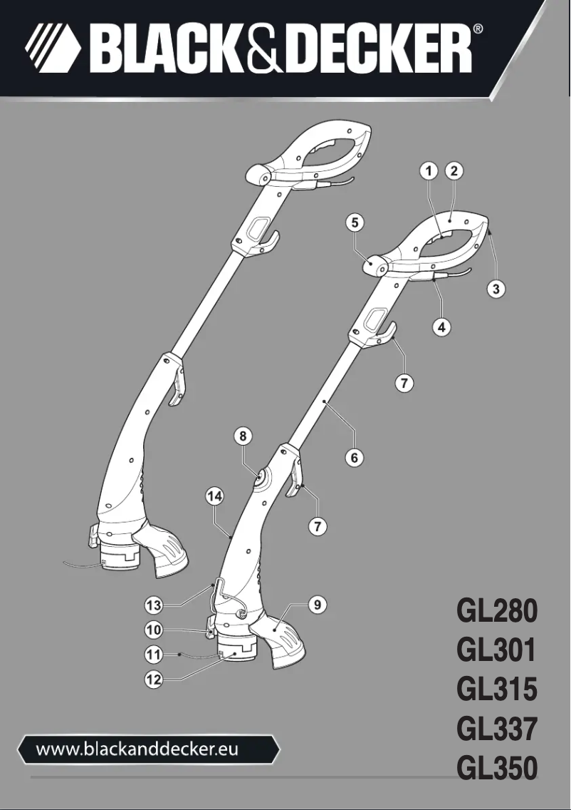 Página 1 del manual Manual de usuario Black & Decker GL337