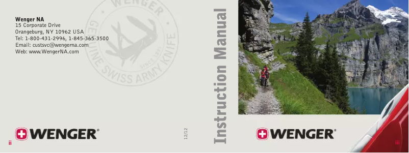 Page 1 de la notice Manuel utilisateur Wenger SwissGear Ladies Sport 70365