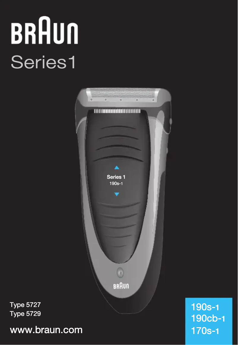 Image de la première page du manuel de l'appareil Series 1 190cb-1