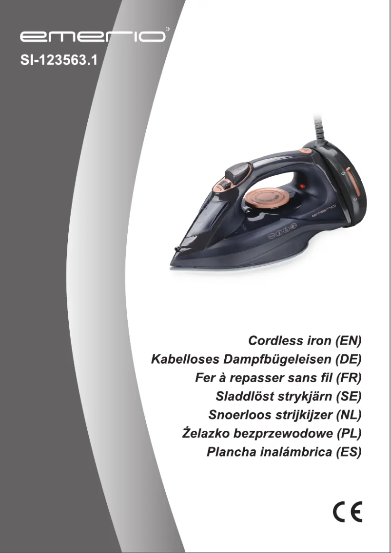 Page 1 de la notice Manuel utilisateur Emerio SI-123563.1