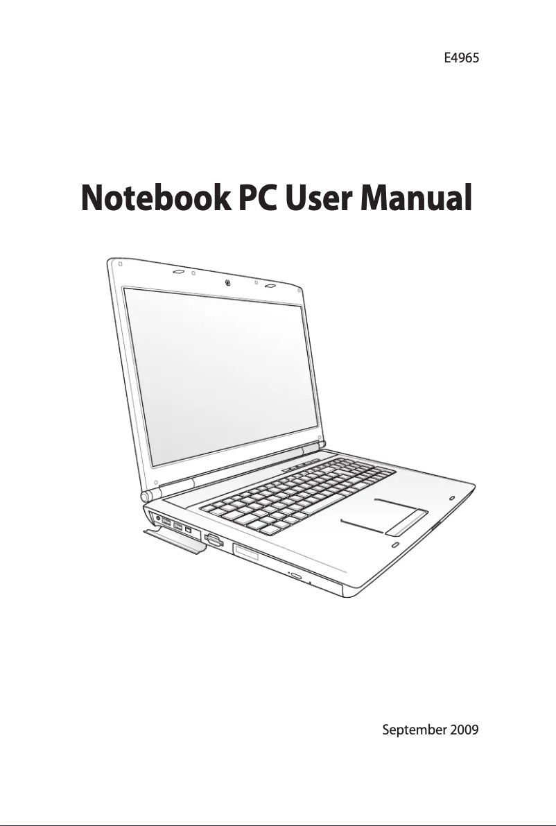 Page n°1 - Manuel utilisateur Asus G72Gx