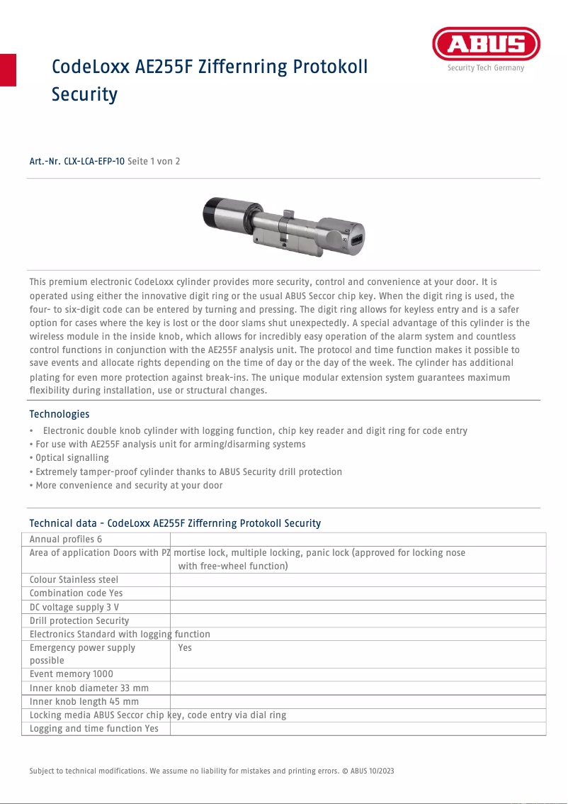 Image de la première page du manuel de l'appareil CLX-LCA-EFP-10