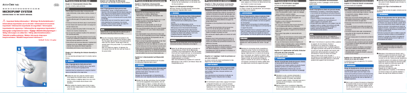 Page 1 de la notice Manuel utilisateur Accu-Chek Solo