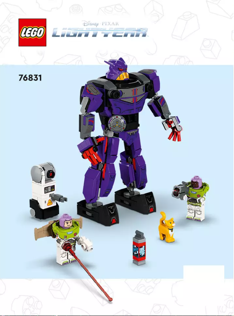 Página 1 del manual Manual de usuario Lego Disney 76831