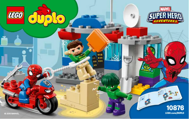 Page n°1 - Manuel utilisateur Lego Duplo 10876