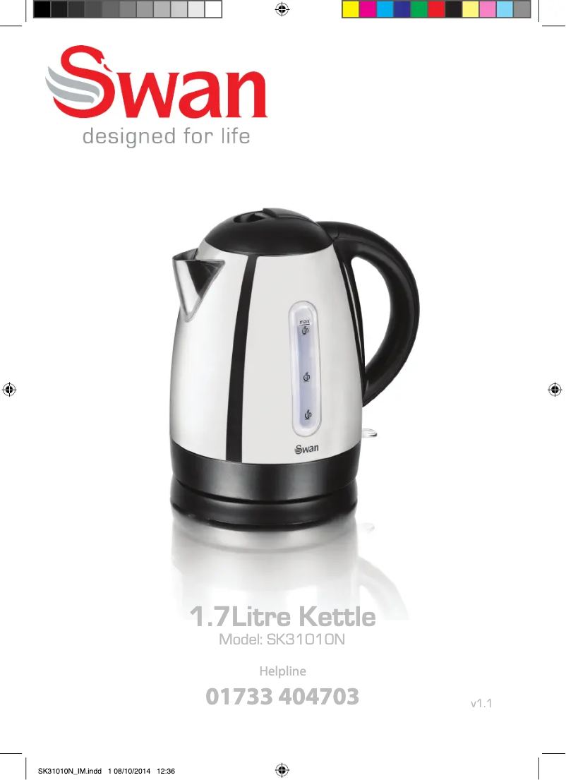 Page n°1 - Manuel utilisateur Swan SK31010N