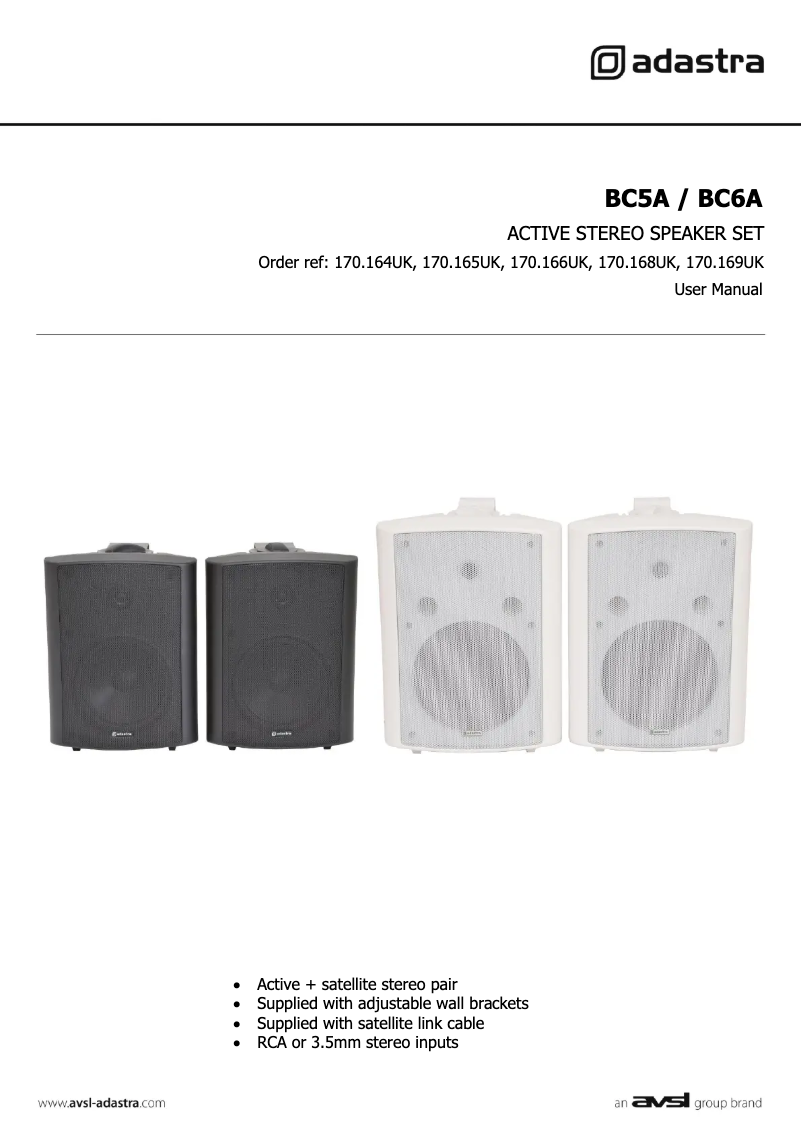 Image de la première page du manuel de l'appareil BC5A