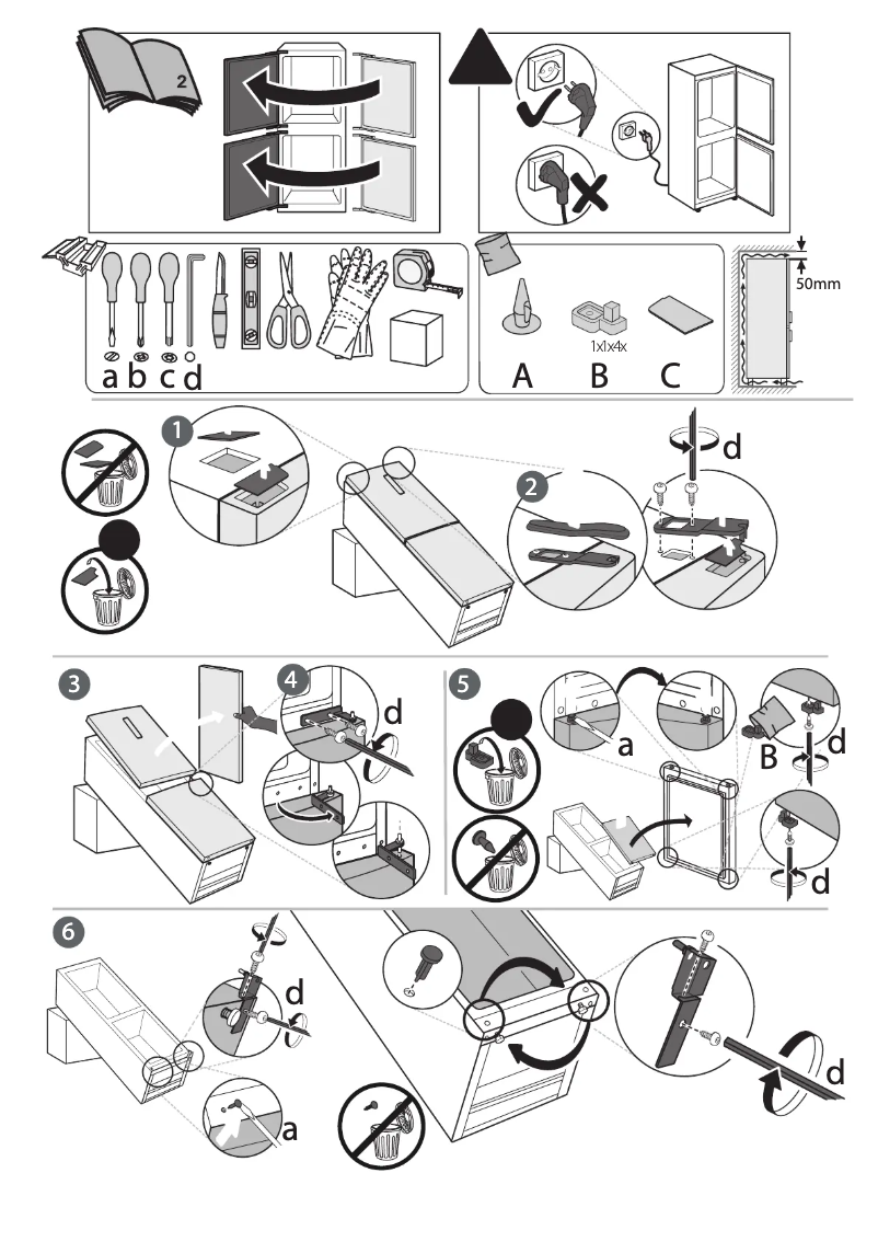 Page 1 de la notice Instructions de sécurité Privileg PVB 486 SE