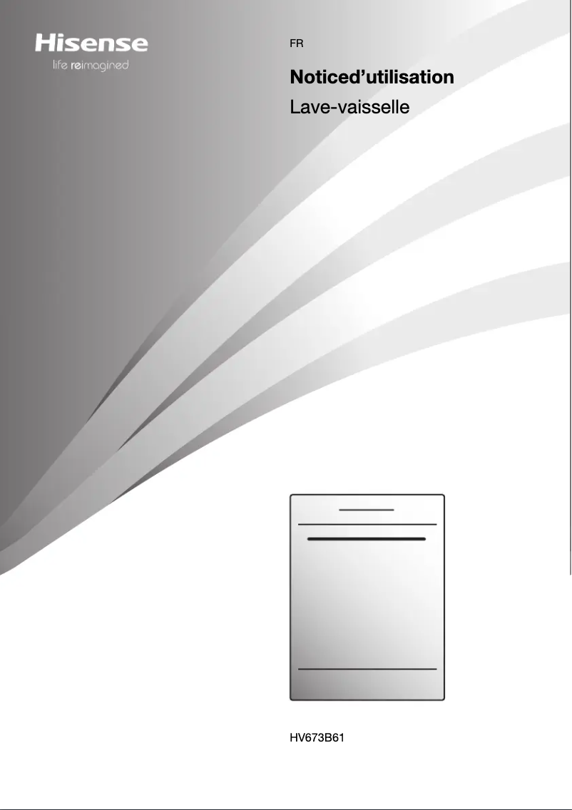Page n°1 - Manuel utilisateur Hisense HV673B61
