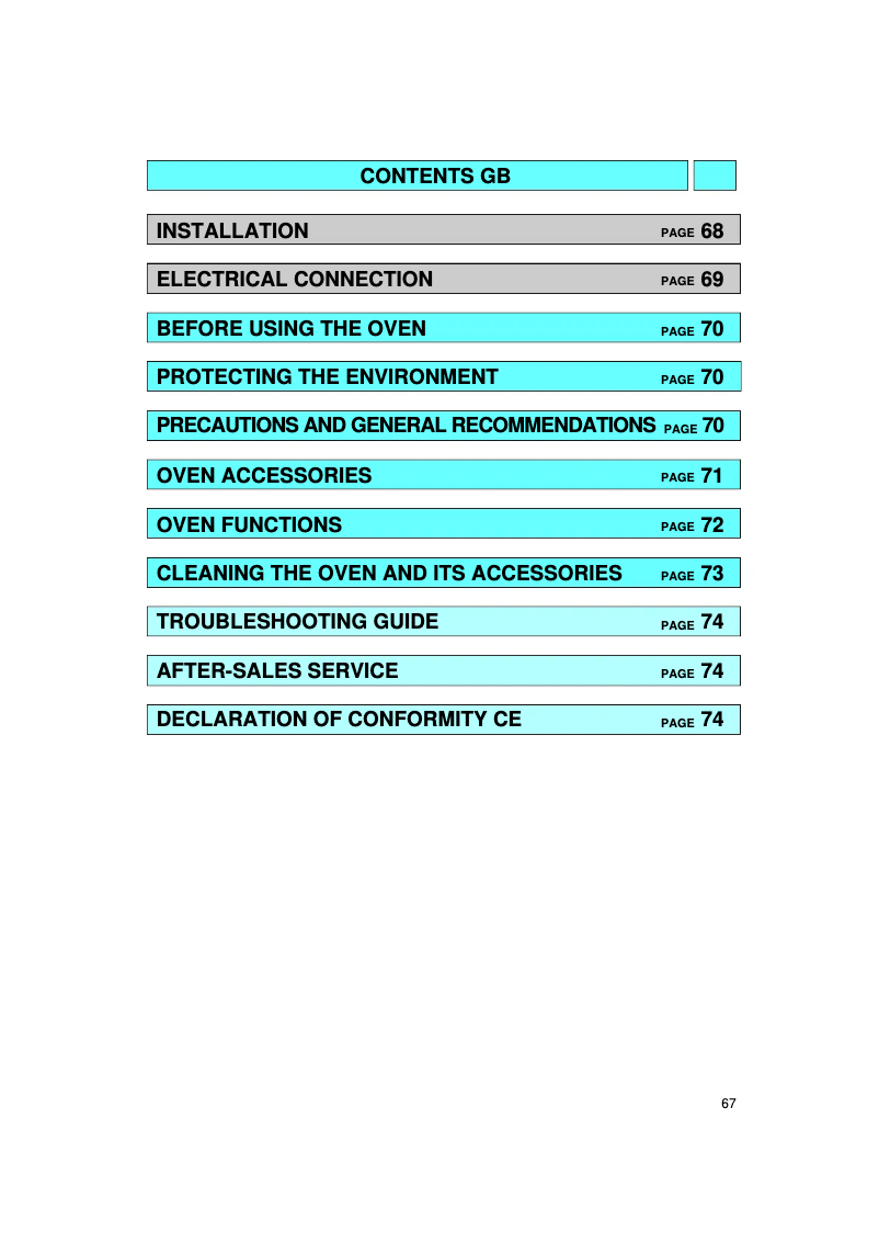 Page 1 of the manual User Manual Whirlpool AKZ 103 IX