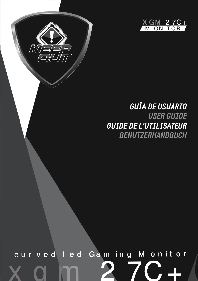 Image de la première page du manuel de l'appareil XGM27C+