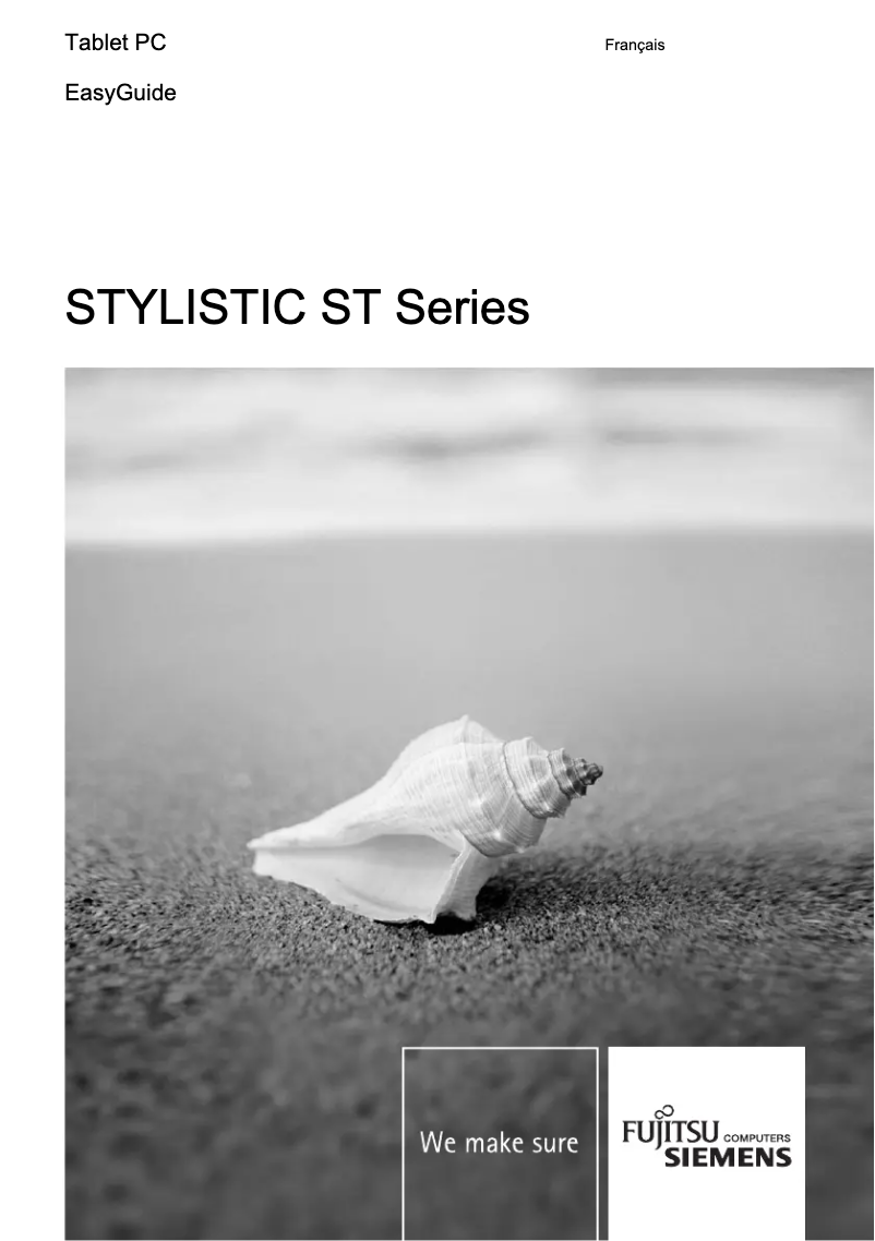 Page n°1 - Manuel utilisateur Fujitsu Stylistic ST Series