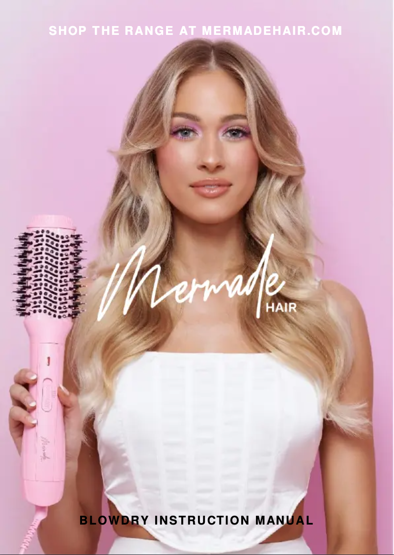 Image de la première page du manuel de l'appareil Blow Dry Brush