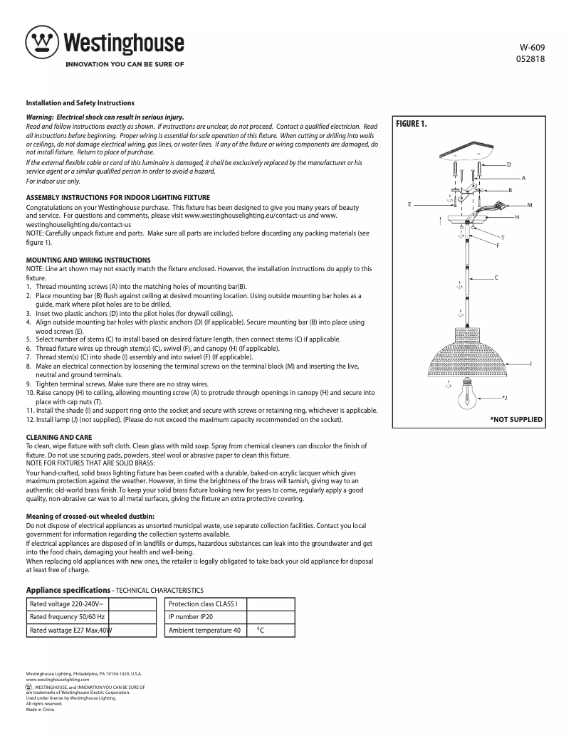 Image de la première page du manuel de l'appareil 6103835