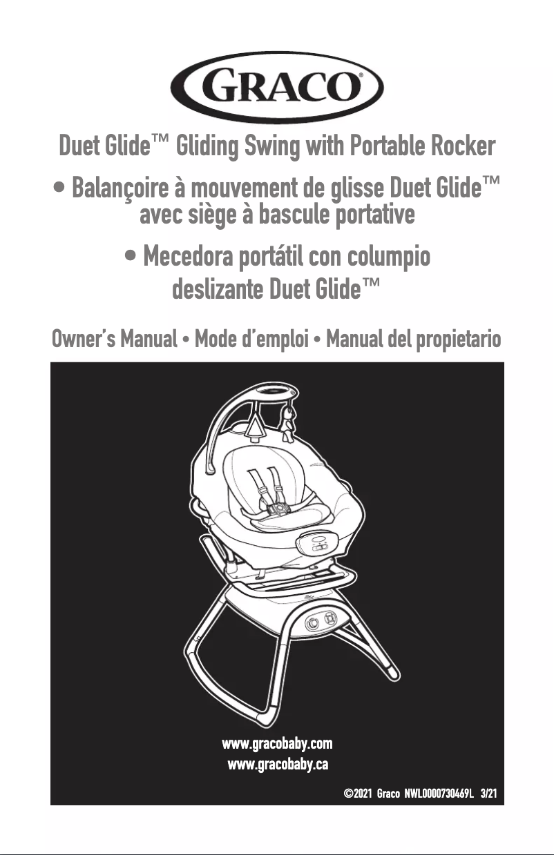 Imagen de la primera página del manual del dispositivo Duet Glide
