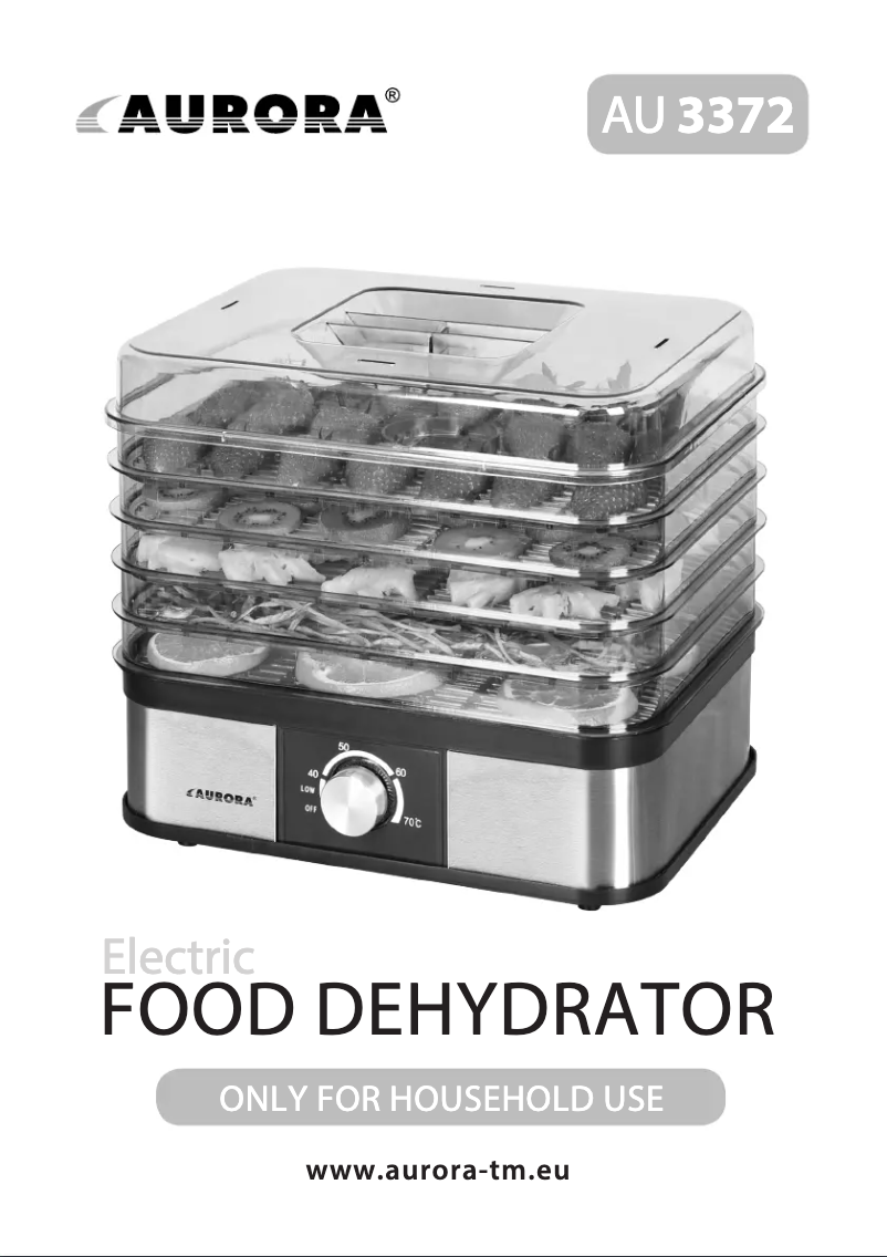 Page n°1 - Manuel utilisateur Aurora AU3372