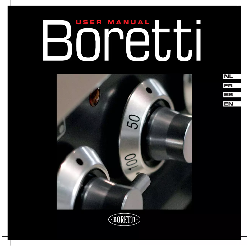 Page 1 de la notice Manuel utilisateur Boretti VP 96