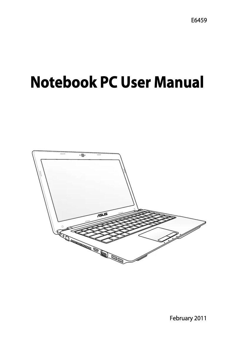 Page 1 de la notice Manuel utilisateur Asus K53E