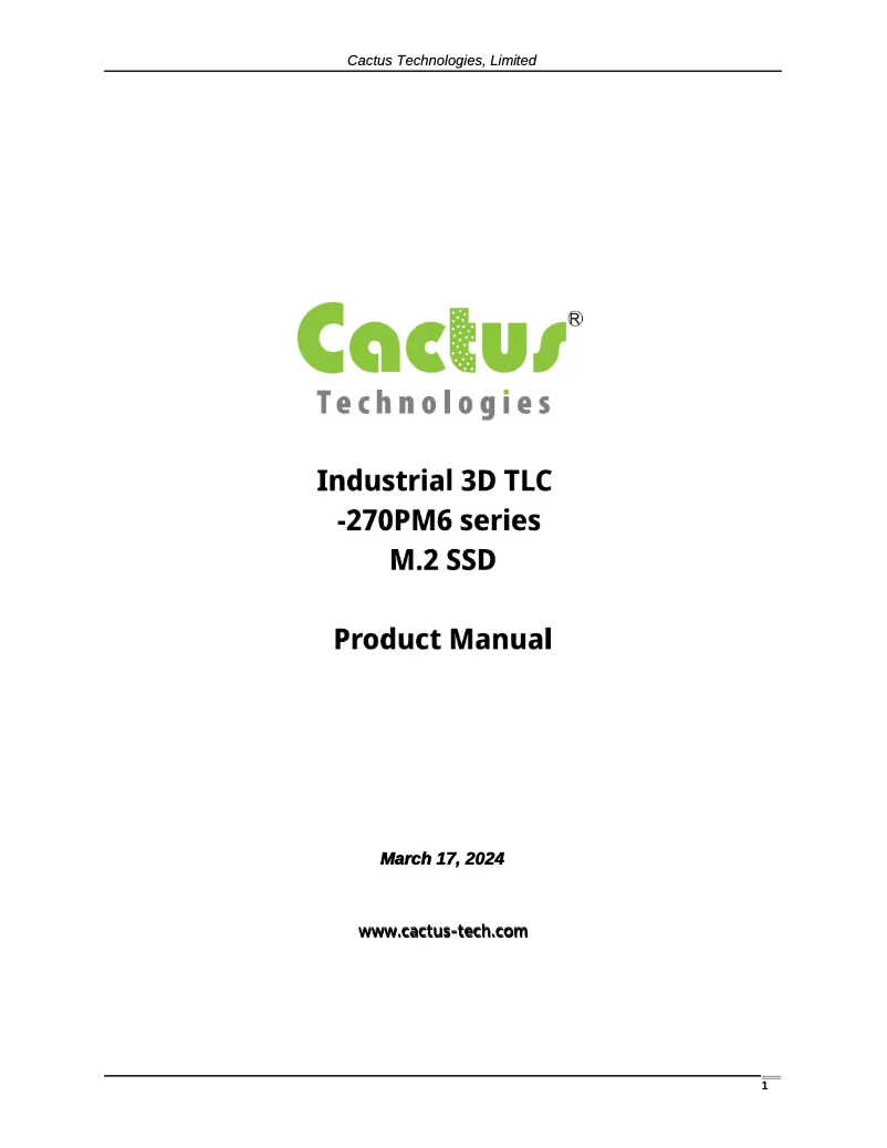 Image de la première page du manuel de l'appareil 270P