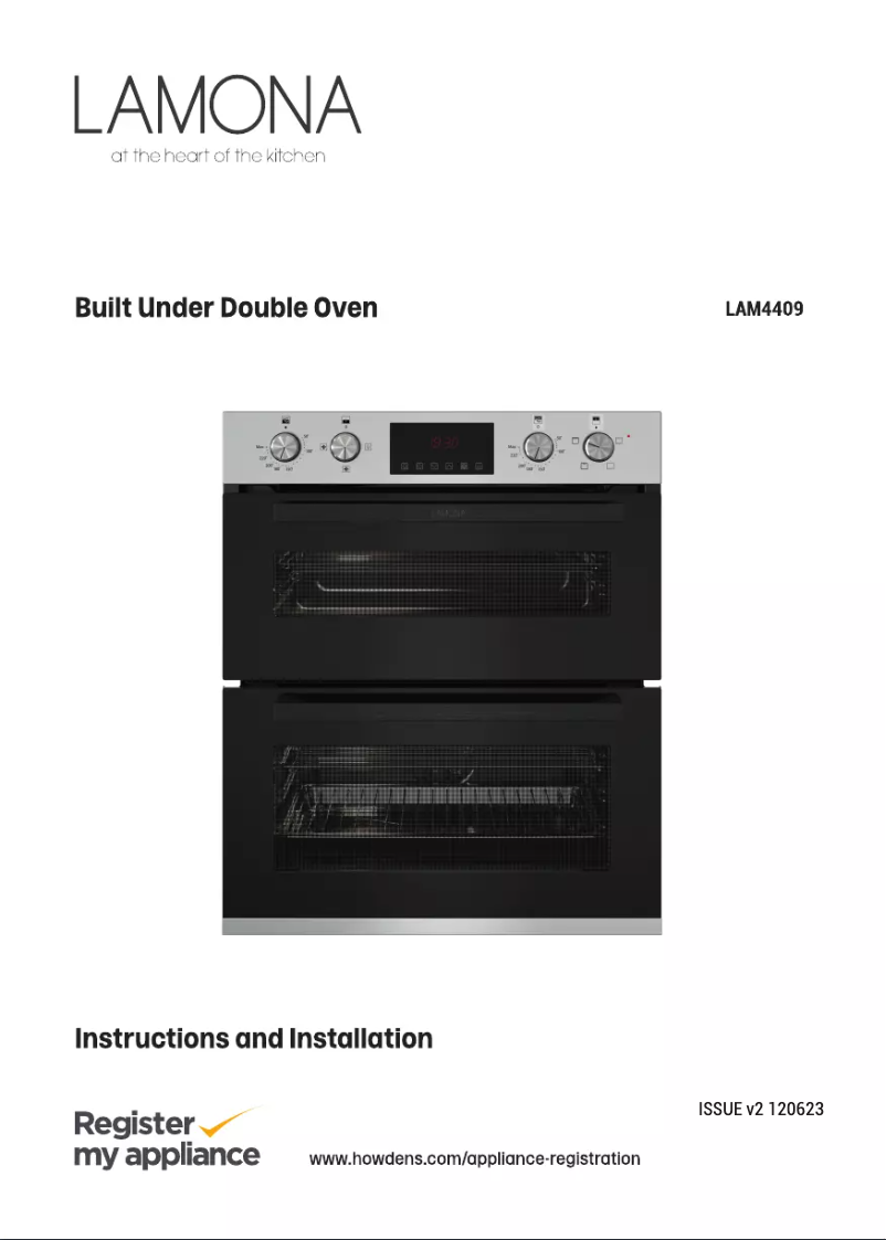 Image de la première page du manuel de l'appareil LAM4409