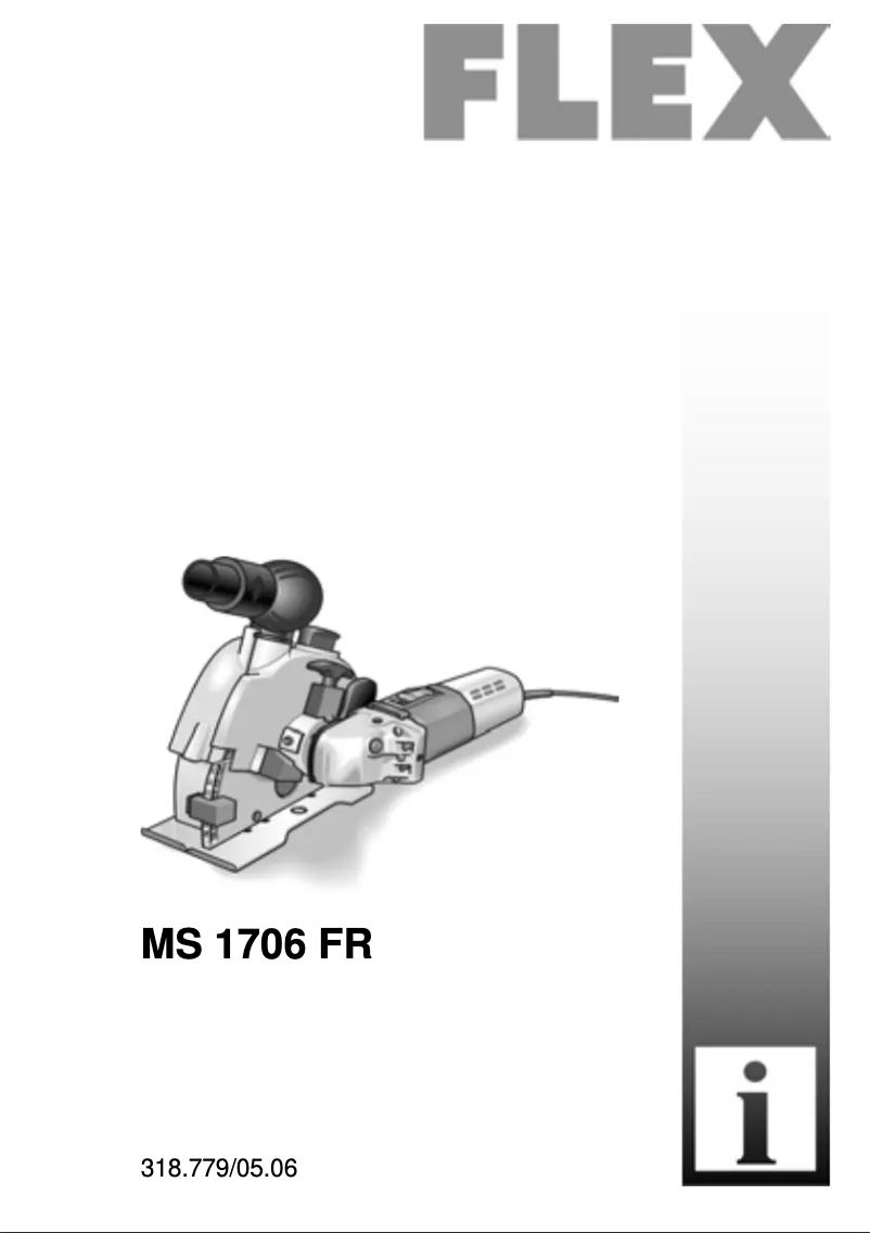 Image de la première page du manuel de l'appareil MS 1706 FR