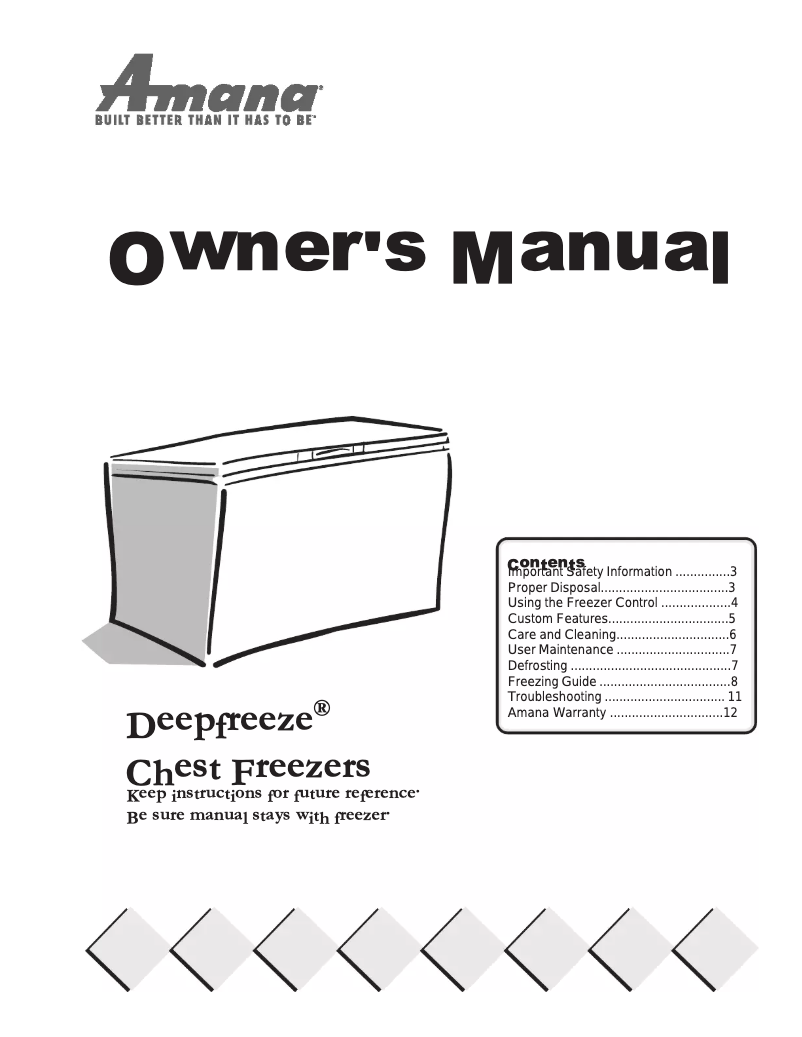 Image de la première page du manuel de l'appareil AC101KW