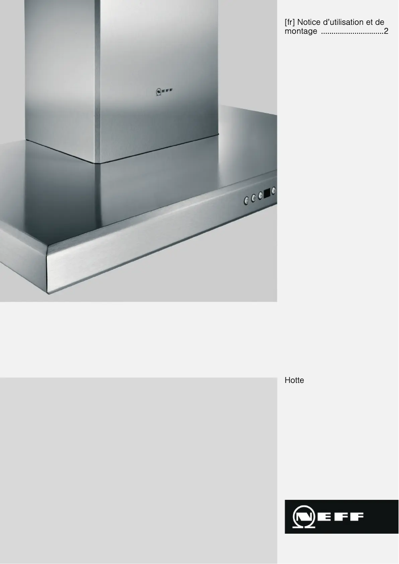 Image de la première page du manuel de l'appareil D79F55N0