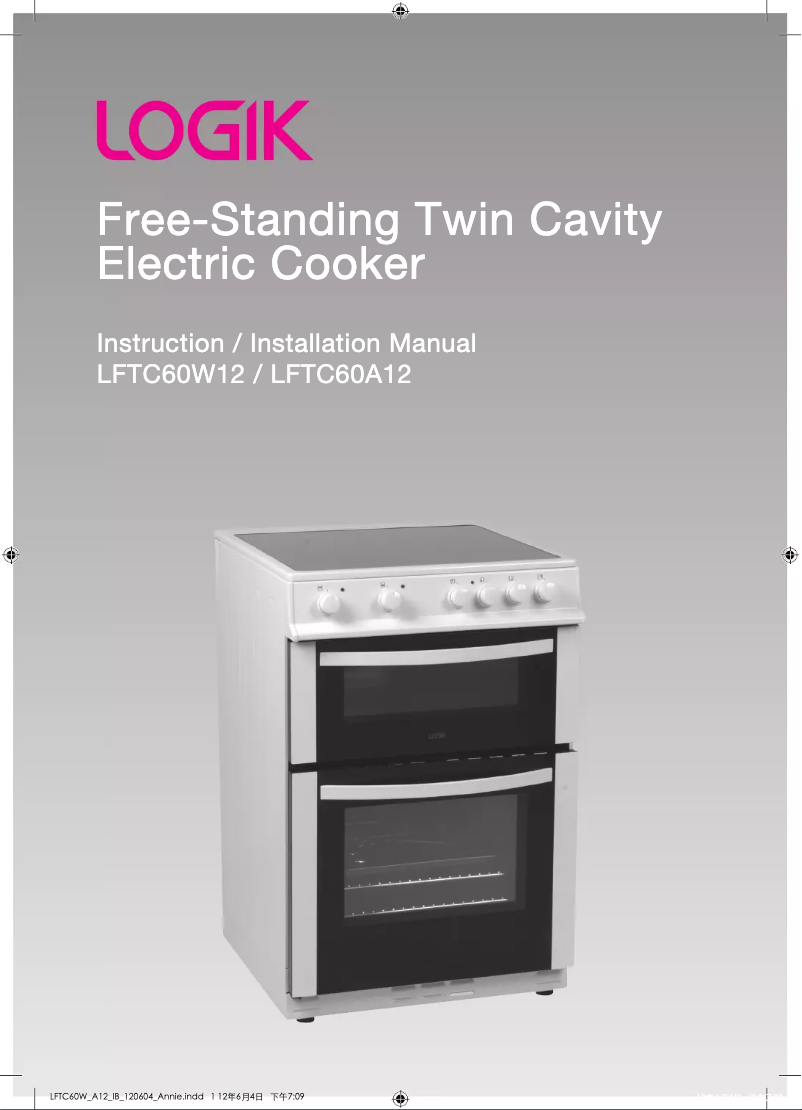 Página 1 del manual Manual de usuario Logik LFTC60W12