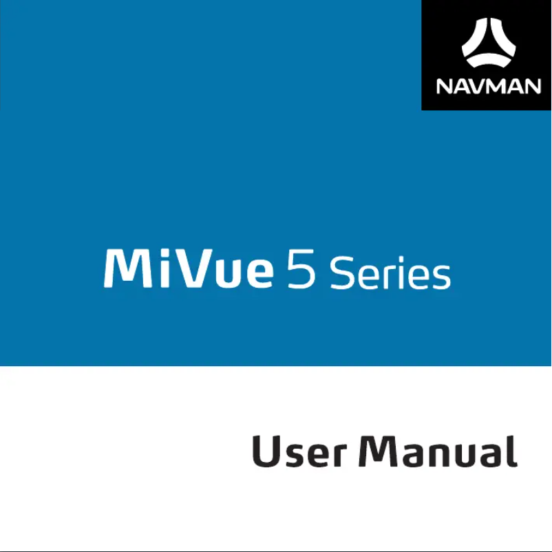 Page n°1 - Manuel utilisateur Navman MiVue 530