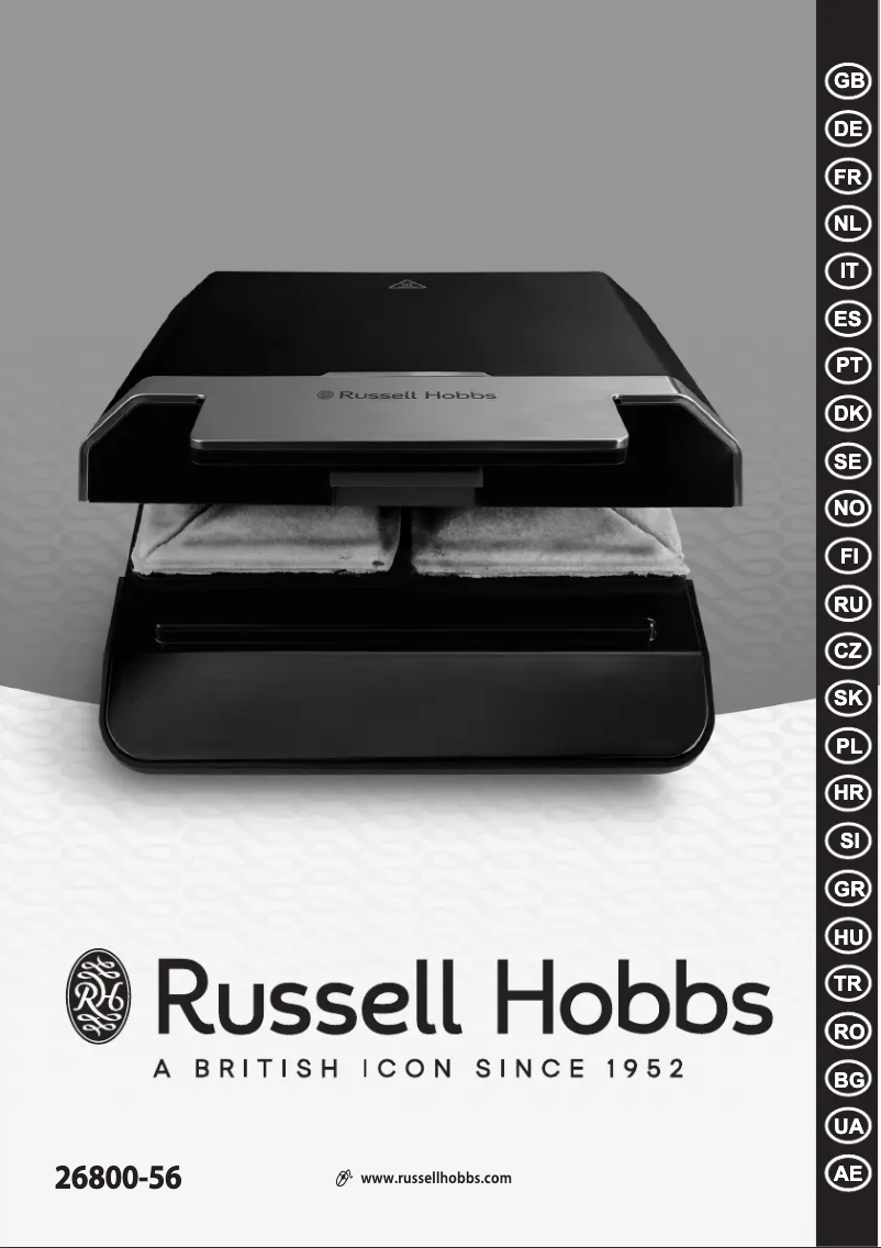 Page n°1 - Manuel utilisateur Russell Hobbs 26800-56