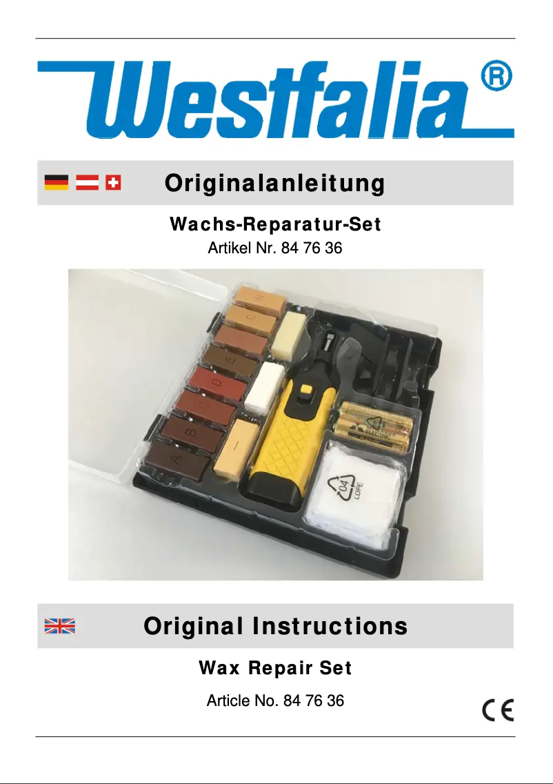 Image de la première page du manuel de l'appareil 847636