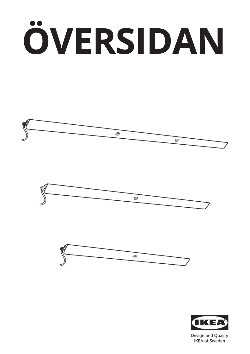 Image de la première page du manuel de l'appareil ÖVERSIDAN 205.246.96