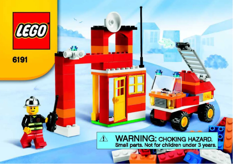 Page n°1 - Manuel utilisateur Lego Classic 6191