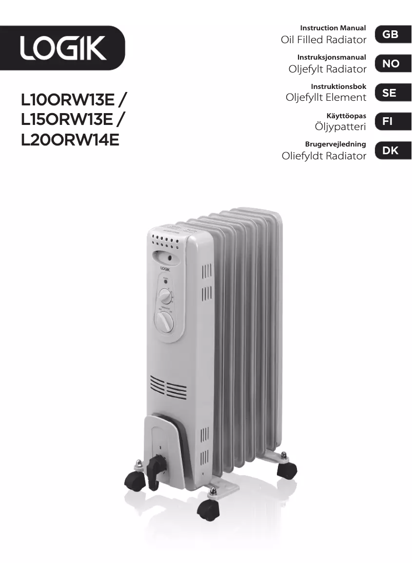 Página 1 del manual Manual de usuario Logik L20ORW14E