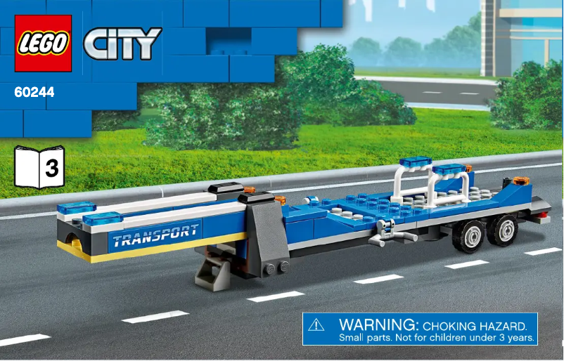Page n°1 - Manuel utilisateur Lego City 60244