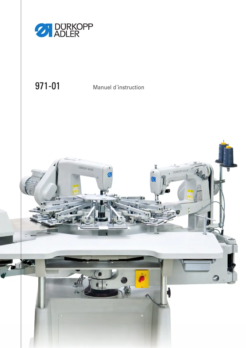 Page n°1 - Manuel utilisateur Dürkopp Adler 971-01