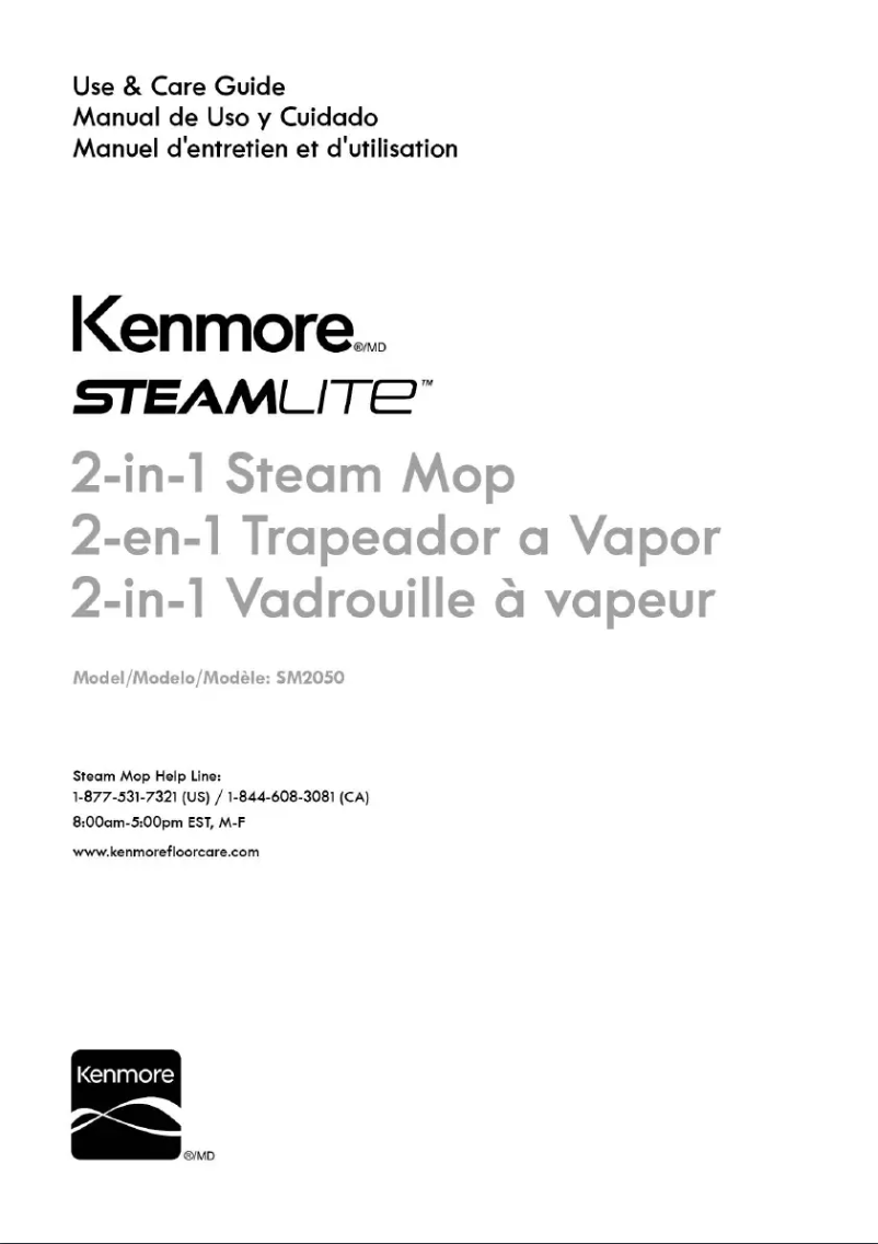 Page 1 de la notice Manuel utilisateur Kenmore SM2050