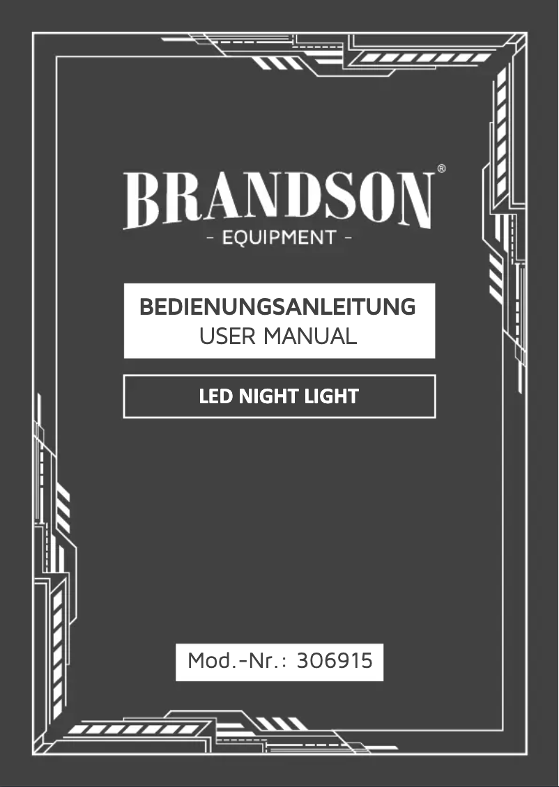 Page 1 de la notice Manuel utilisateur Brandson 306915