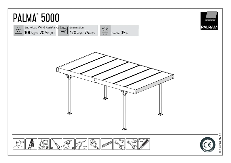 Image de la première page du manuel de l'appareil Palma 5000